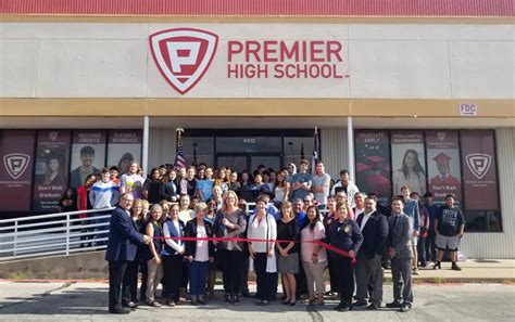 Premier high school - Serving Grades 9-12. 5302 Ave. Q, Ste. 14, Lubbock, TX 79412. 806-323-4896. Campus Website. Premier High School is a Tuition-Free, Personalized, Public Charter School Located in Lubbock. Grades 9-12.